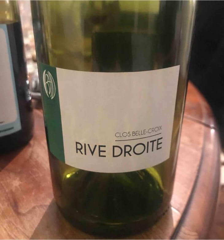 Rive Droite (blanc) - Clos Belle Croix - Reynald Héaulé 