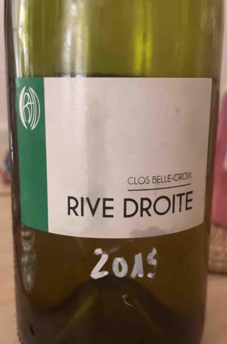 Rive Droite (blanc) - Clos Belle Croix - Reynald Héaulé 