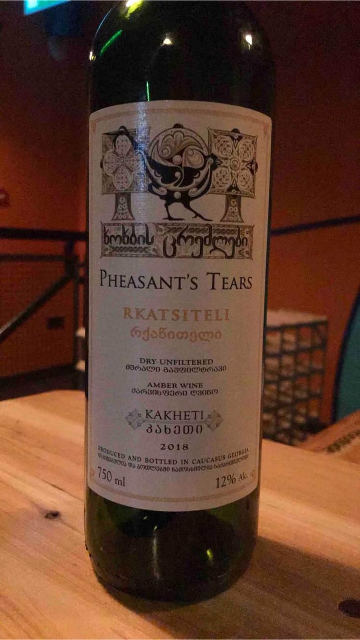 Rkatsiteli - Pheasant's Tears - John Wurdeman, Gela Patalishvili & Erik Andermo 