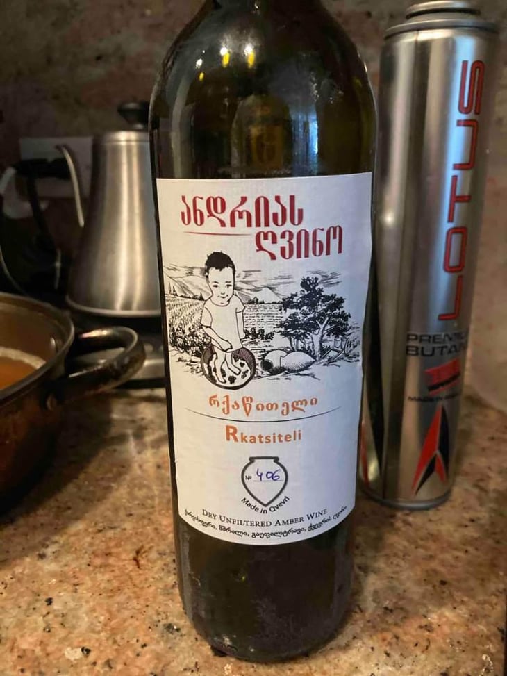 Rkatsiteli - Andria's Gvino - Chateau Khashmi - George Wolski 