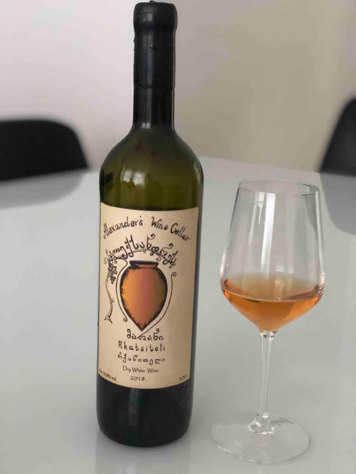 Rkatsiteli - Alexander’s Wine Cellar - Alexander Narimanidze 