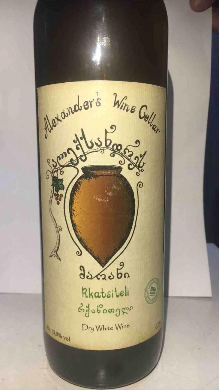 Rkatsiteli - Alexander’s Wine Cellar - Alexander Narimanidze 