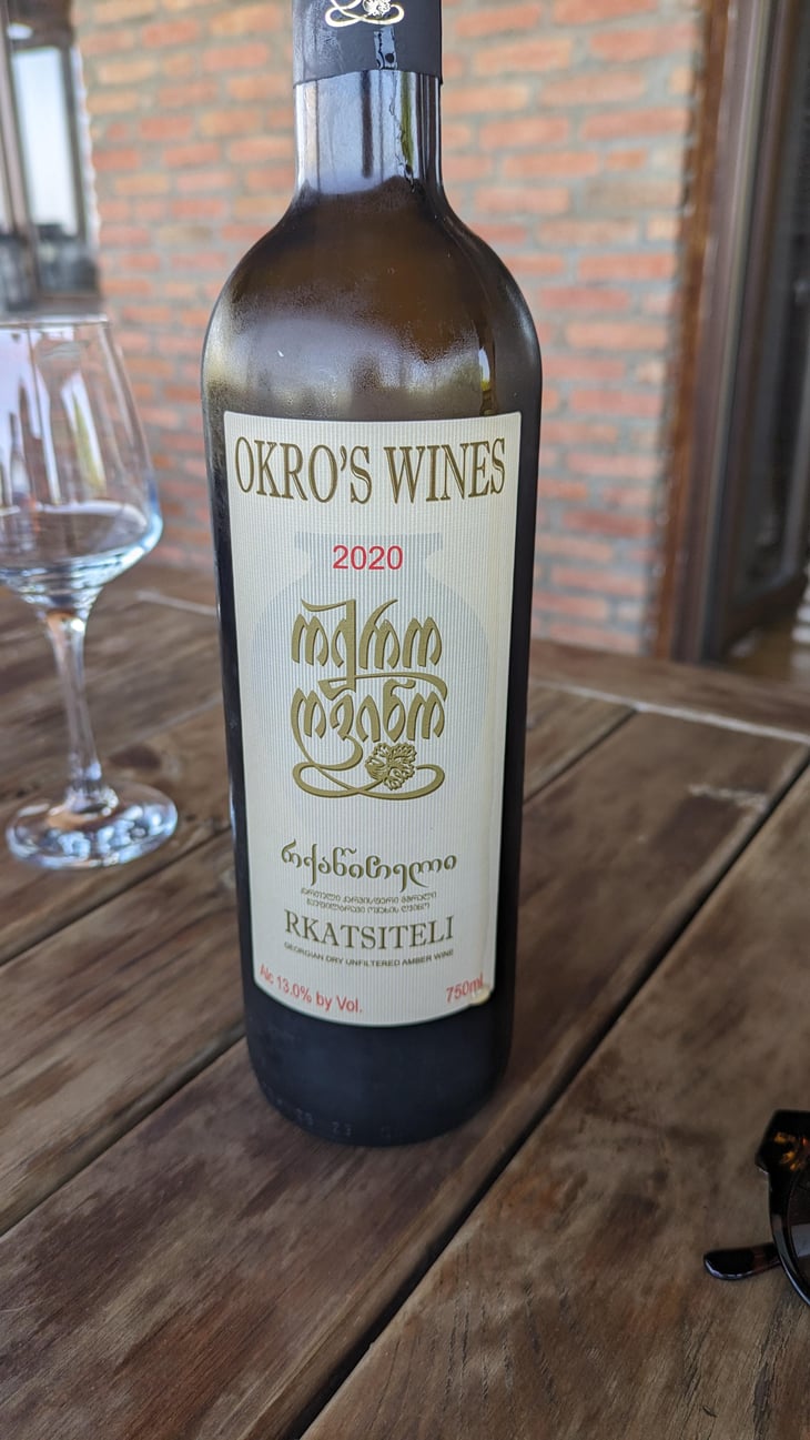 Rkatsiteli - Okro's Wines - John Okruashvili 