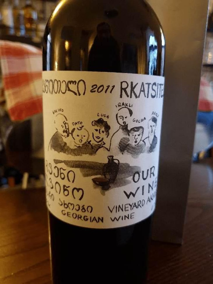Rkatsiteli Grand Cru Akhoebi - Our Wine - Chveni Gvino - Soliko Tsaishvili & Irakli Pruidze 