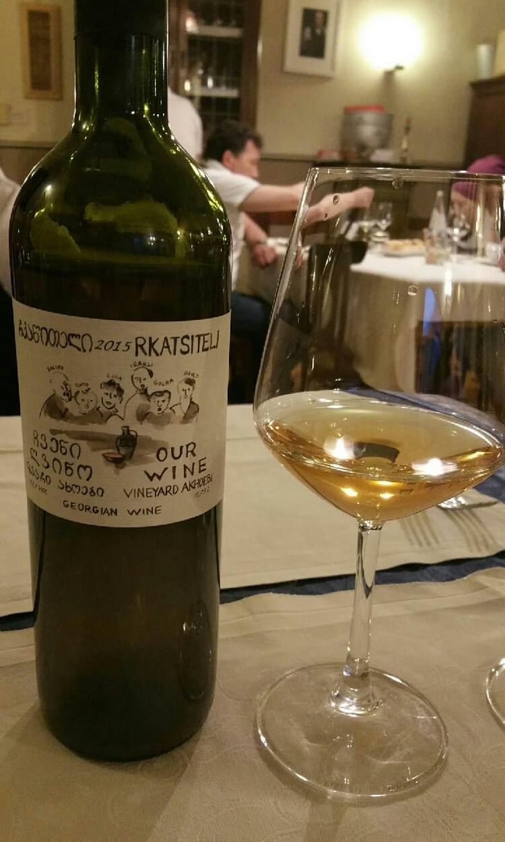Rkatsiteli Grand Cru Akhoebi - Our Wine - Chveni Gvino - Soliko Tsaishvili & Irakli Pruidze 