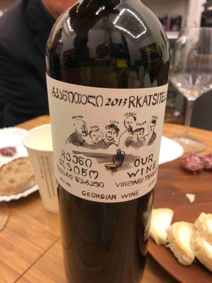 Rkatsiteli Grand Cru Akhoebi - Our Wine - Chveni Gvino - Soliko Tsaishvili & Irakli Pruidze 