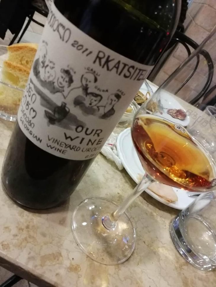 Rkatsiteli Grand Cru Akhoebi - Our Wine - Chveni Gvino - Soliko Tsaishvili & Irakli Pruidze 