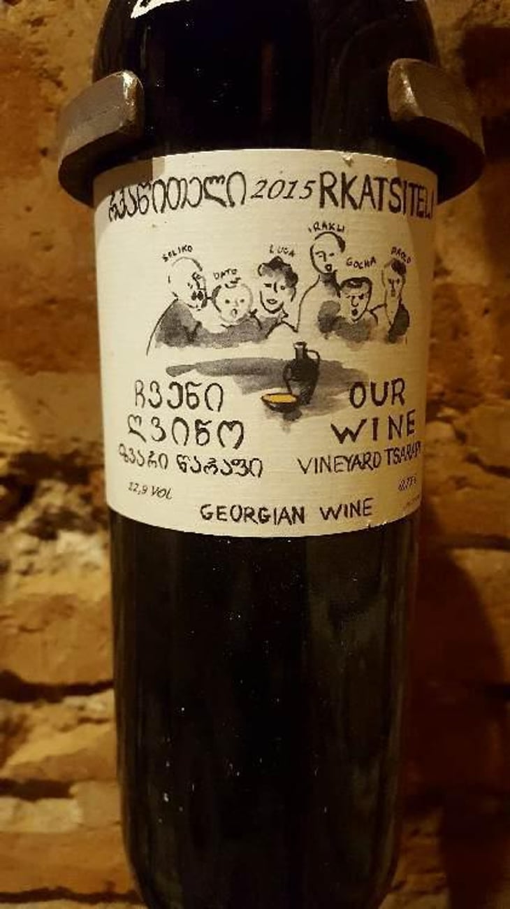 Rkatsiteli Grand Cru Akhoebi - Our Wine - Chveni Gvino - Soliko Tsaishvili & Irakli Pruidze 