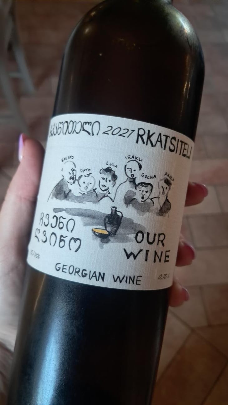 Rkatsiteli Grand Cru Akhoebi - Our Wine - Chveni Gvino - Soliko Tsaishvili & Irakli Pruidze 