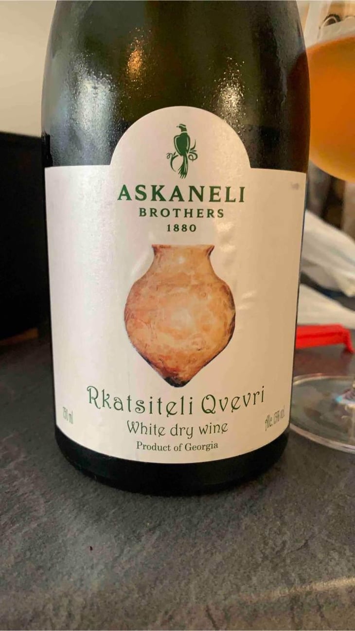 Rkatsiteli Qvevri - Georgia - Askaneli Brother 