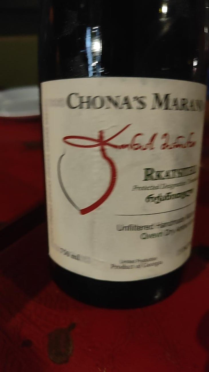 Rkatsiteli - Chona’s Marani - Mikheil Chonishvili -2019
