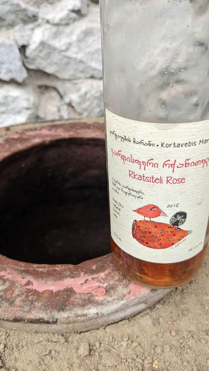 Rkatsiteli Rosé - Kortavebis Marani - Tamuna Bidzinashvili 