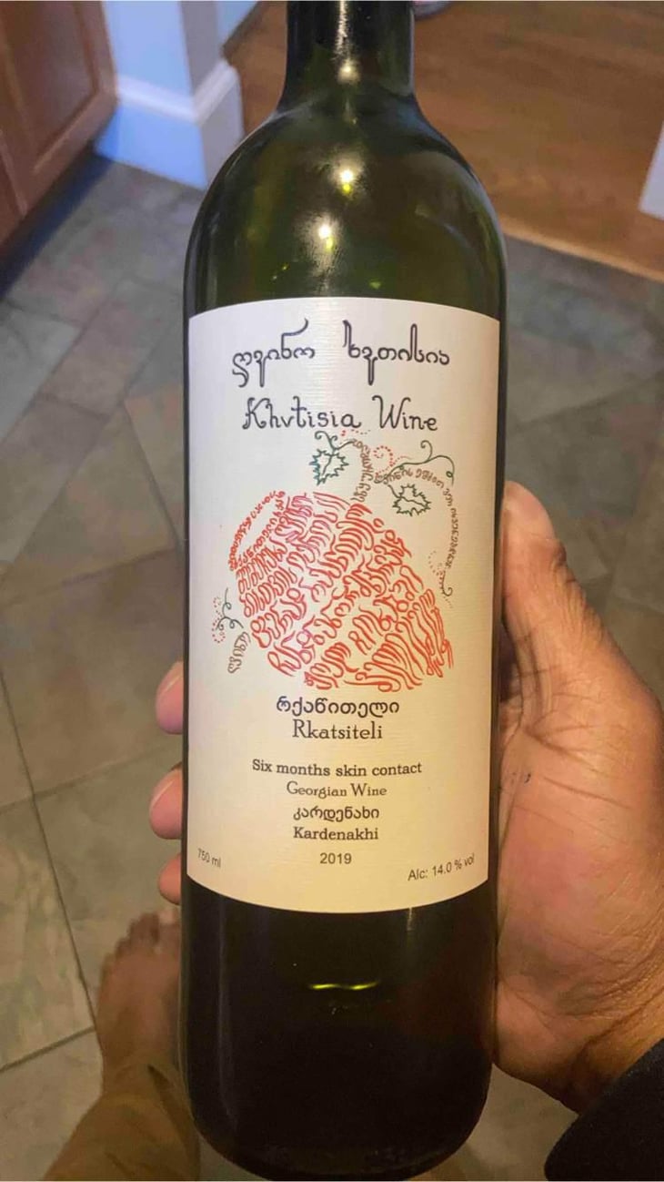 Rkatsiteli - Six Months Skin Contact - Khvtisia Wines - Zurab Khvtisiashvili 