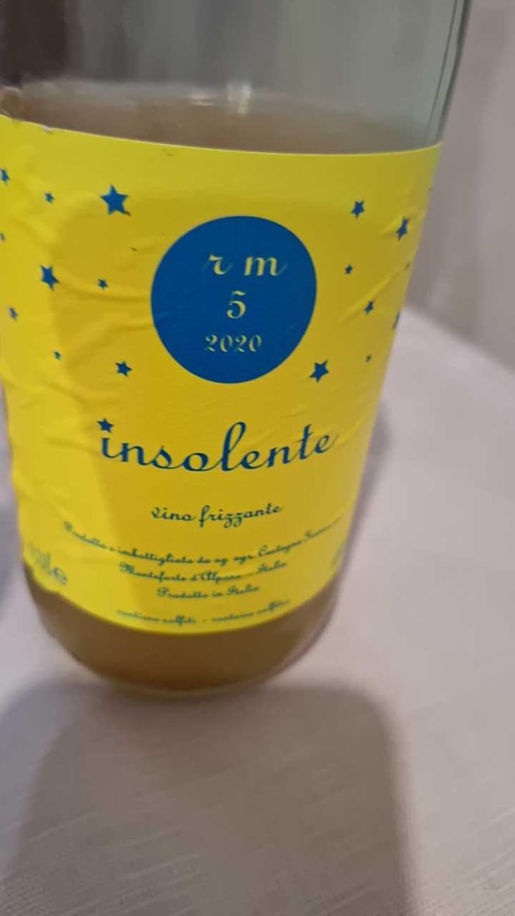 Vino Frizzante - Insolente Vini - Luca Elettri -2020
