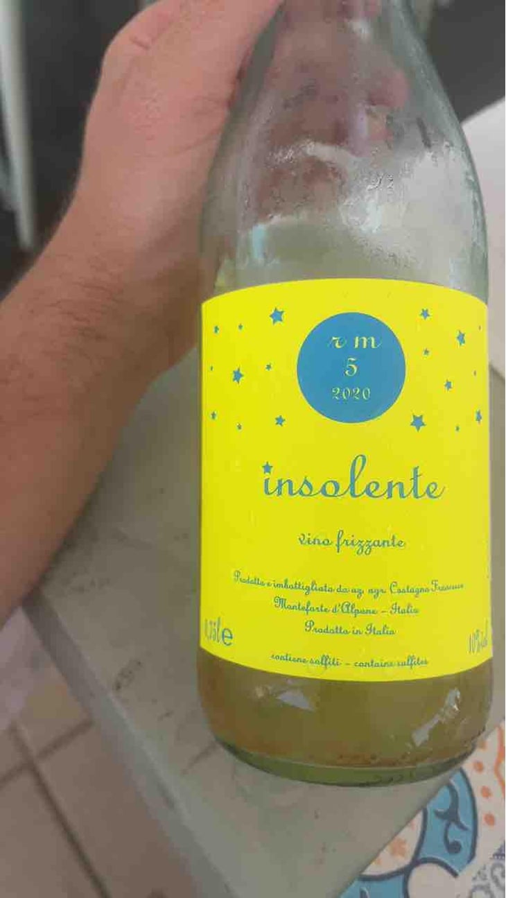 Vino Frizzante - Insolente Vini - Luca Elettri -2020