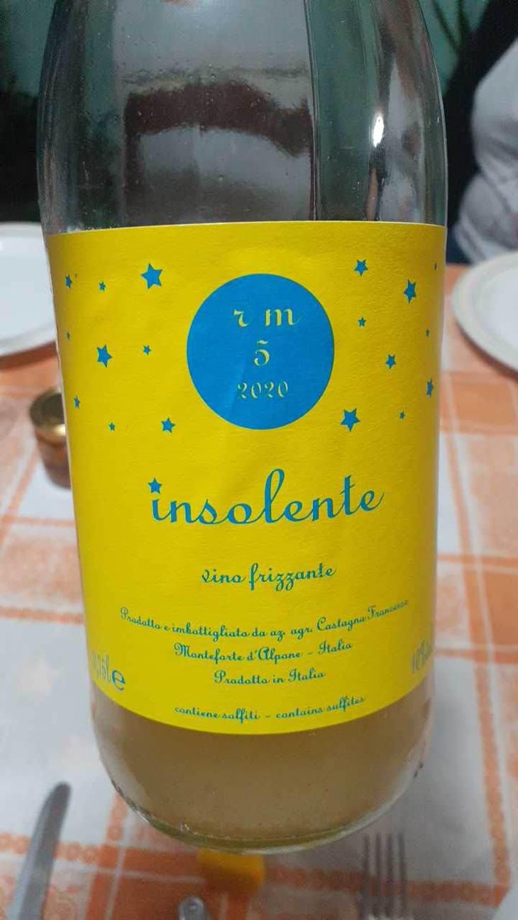 Vino Frizzante - Insolente Vini - Luca Elettri -2020