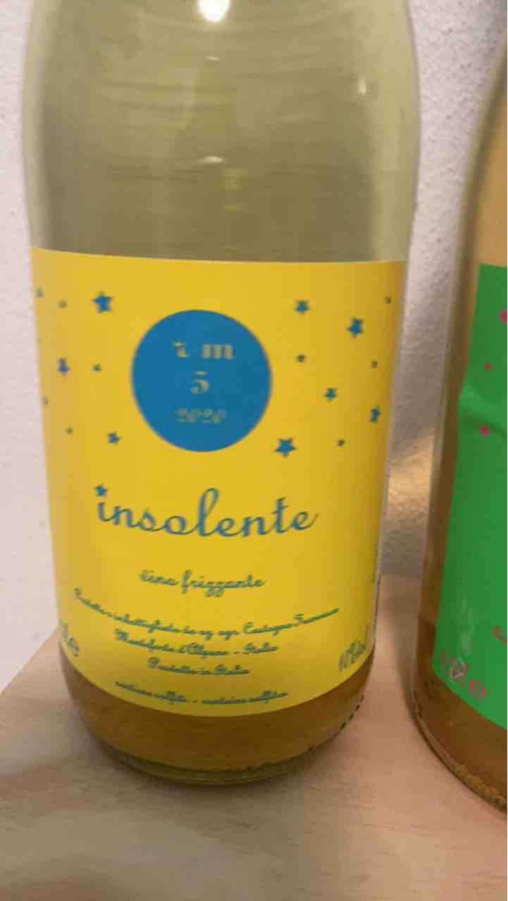 Vino Frizzante - Insolente Vini - Luca Elettri -2020