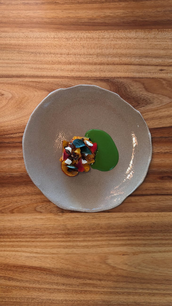 Roasted Hokkaido Pumpkin, Feta From Monchique, Watercress - Austa - 666932