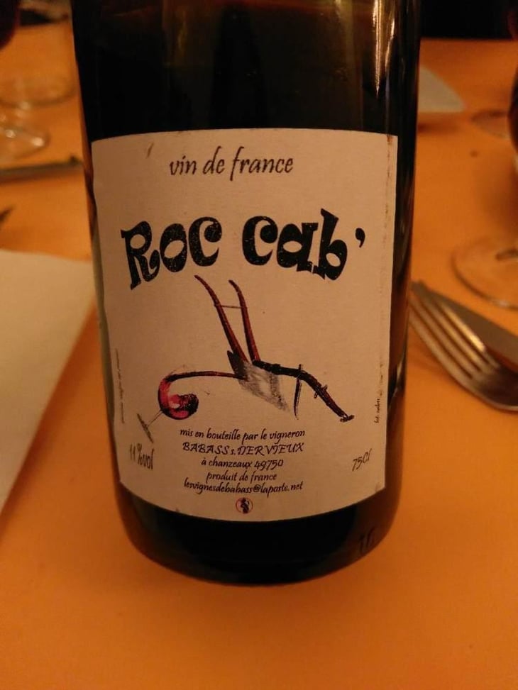 Roc Cab' - Les Vignes de Babass - Sebastien Dervieux 