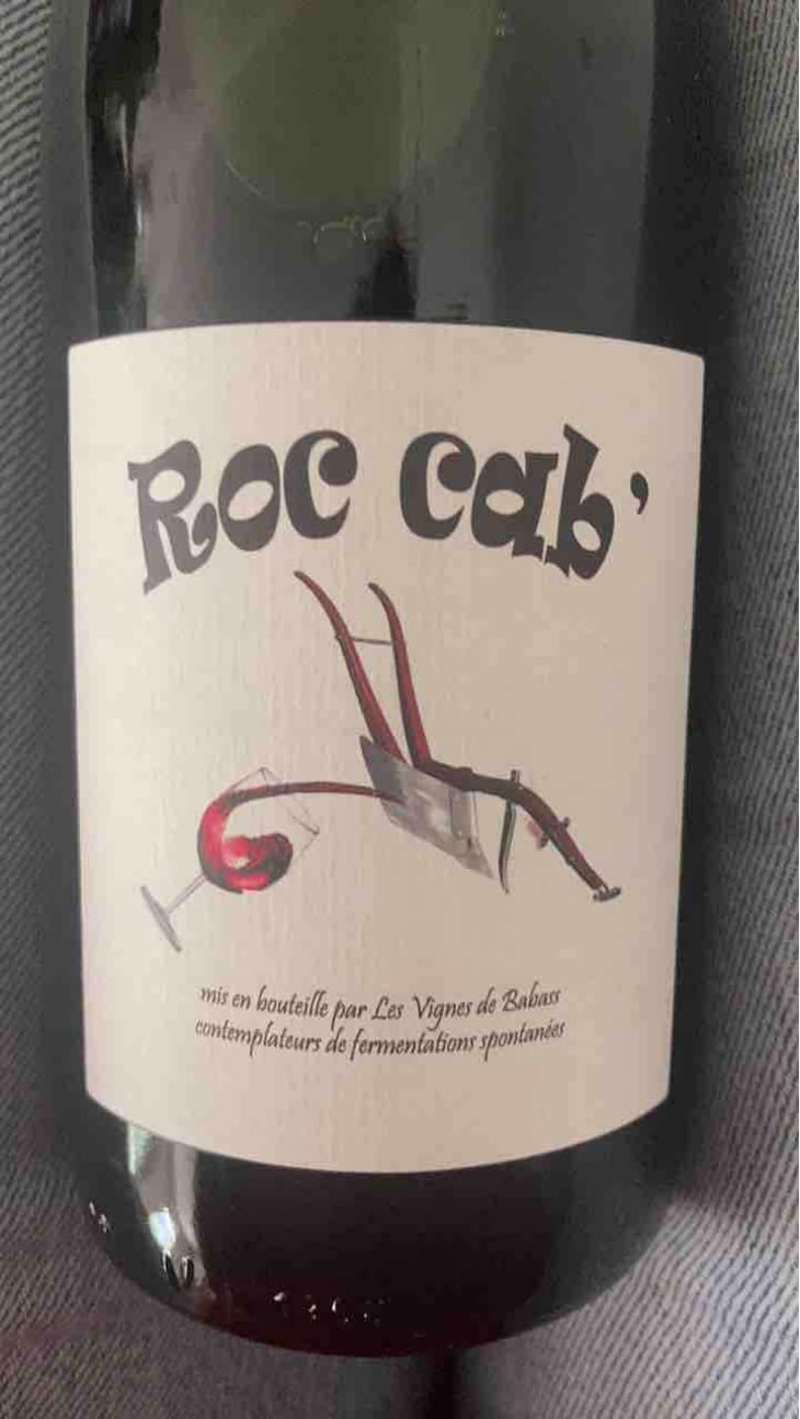 Roc Cab' - Les Vignes de Babass - Sebastien Dervieux 