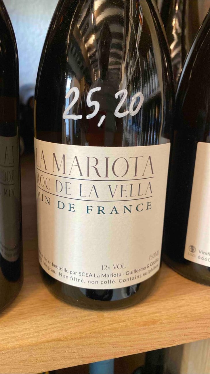 Roc De La Vella - La Mariota - Cecilia Diaz & Guillermo Campos Baeza -2020