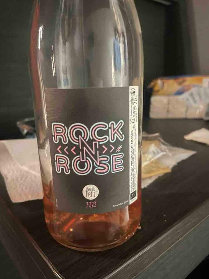Rock N Rosé - Le Monde est Petit - Arnaud Legros & Hervé Cormier -2023
