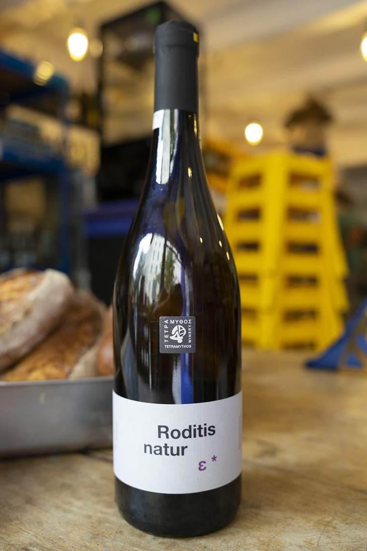Roditis - Tetramythos Winery - Τετράμυθος - Panos Papayiannopoulos, Aristos Spanos, Eustatius Spanos 