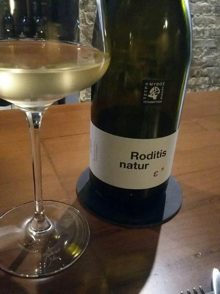 Roditis Natur - Tetramythos Winery - Τετράμυθος - Panos Papayiannopoulos, Aristos Spanos, Eustatius Spanos 