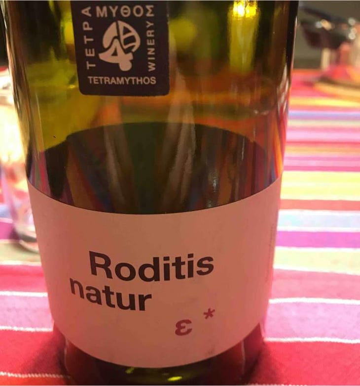 Roditis Natur - Tetramythos Winery - Τετράμυθος - Panos Papayiannopoulos, Aristos Spanos, Eustatius Spanos 