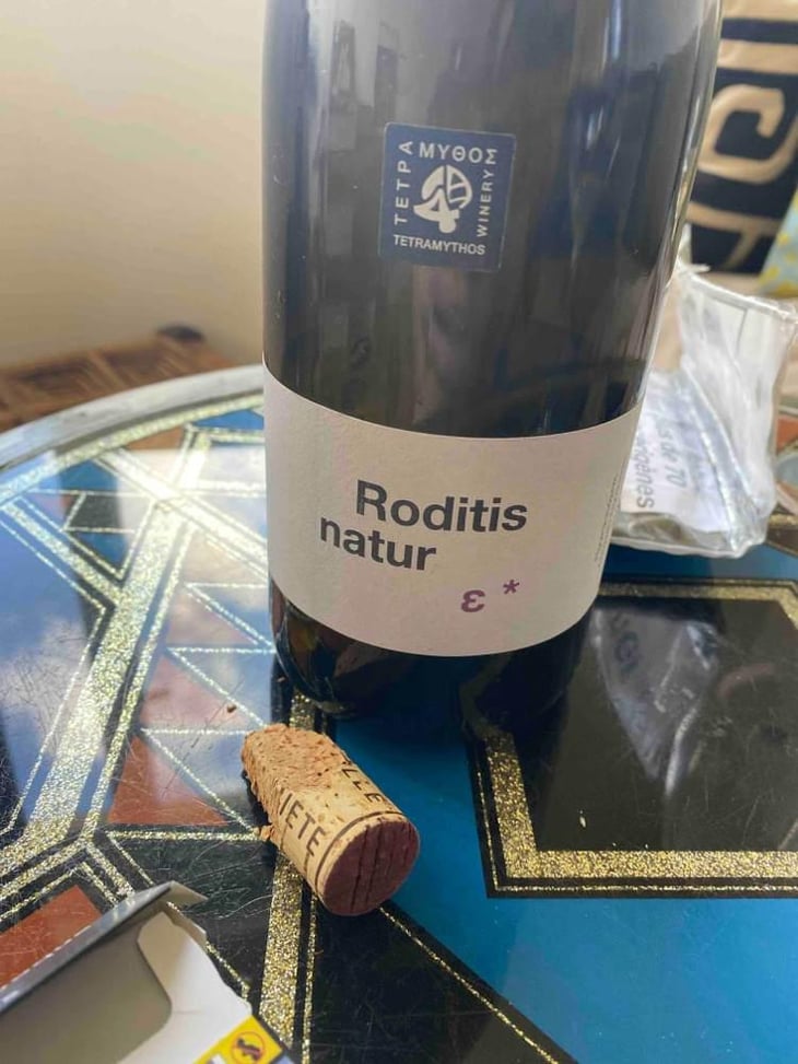 Roditis Natur - Tetramythos Winery - Τετράμυθος - Panos Papayiannopoulos, Aristos Spanos, Eustatius Spanos 