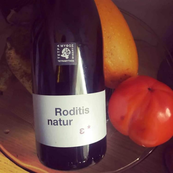 Roditis Natur - Tetramythos Winery - Τετράμυθος - Panos Papayiannopoulos, Aristos Spanos, Eustatius Spanos 