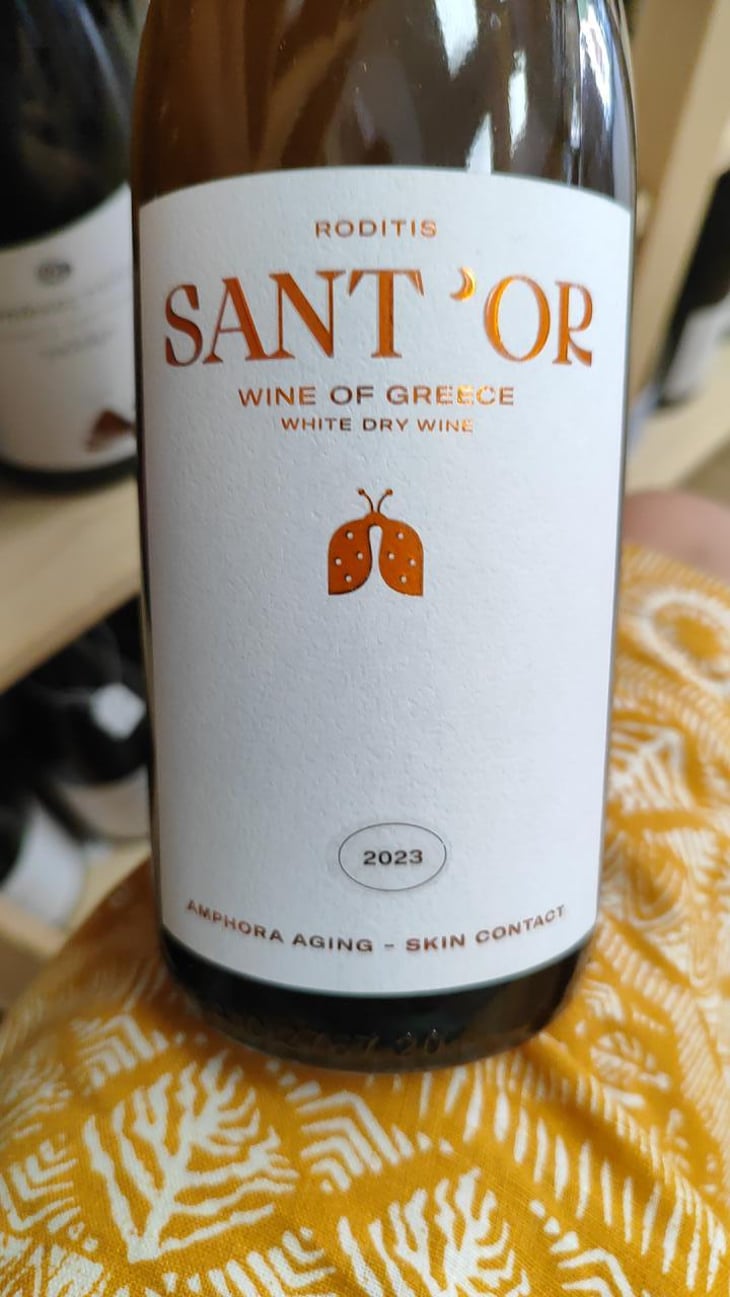 Roditis Orange - Sant'Or Wines - Panagiotis Dimitropoulos 