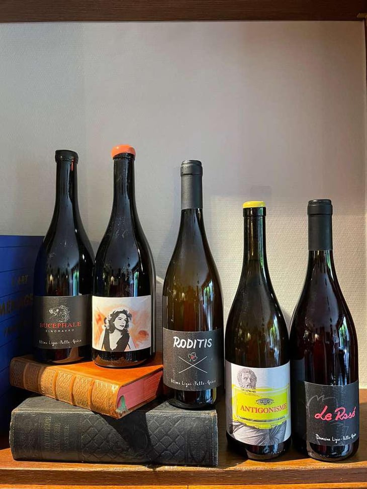 Roditis Barrique - Domaine Ligas - Ktima Ligas - Meli Ligas & Thomas Ligas 