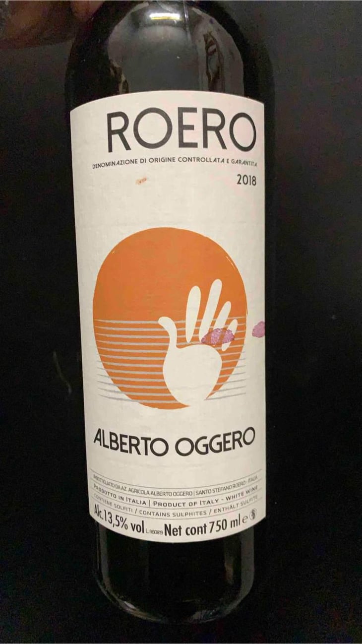 Roero Arneis (old label) - Alberto Oggero - Alberto Oggero -2018