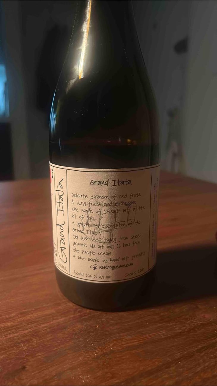 Rogue vine - Grand itata - Los amigos ltda 