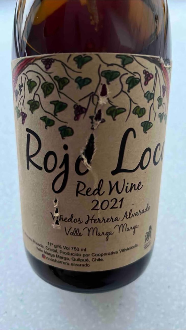 Rojo Loco - Viñedos Herrera Alvarado - Carolina Alvarado & Arturo Herrera 