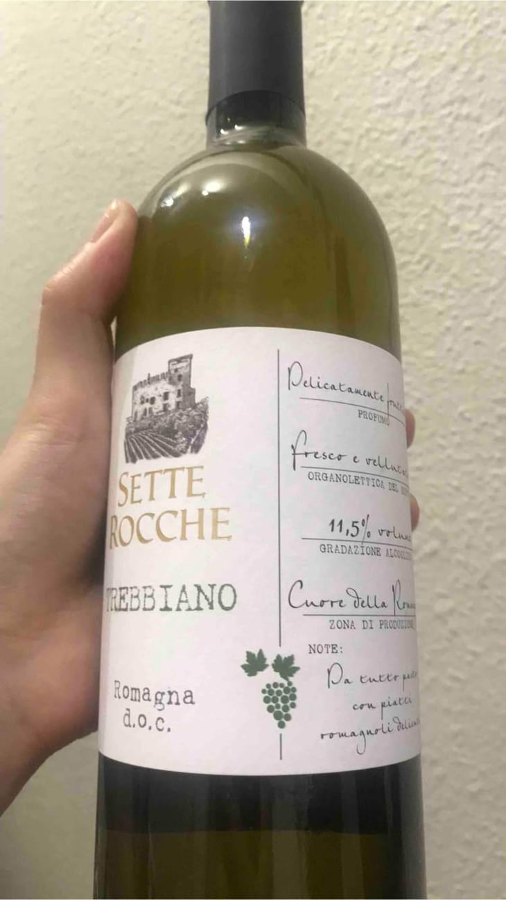 Romagna DOC Trebbiano - Sette Rocche - Terre Cevico 