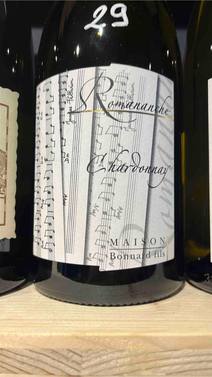 Romananche Chardonnay - Maison Bonnard - Frederic, Romain, et Anne-Sophie Bonnard 