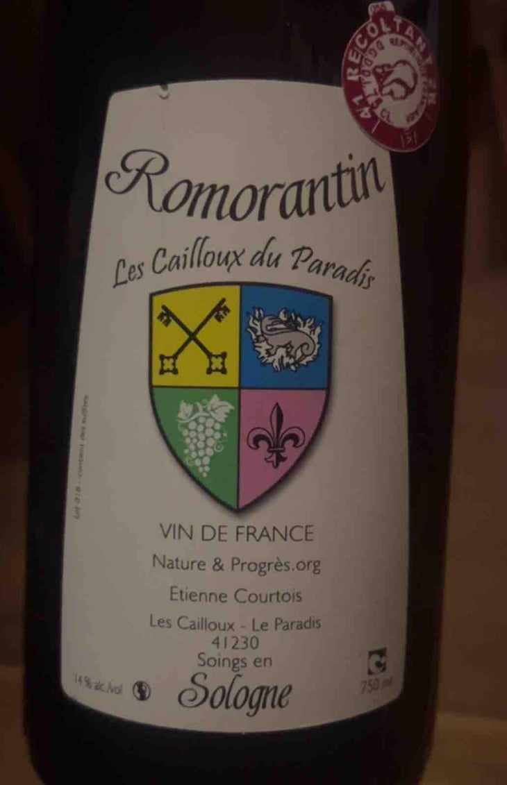 Romorantin - Les Cailloux du Paradis - Claude & Etienne Courtois 