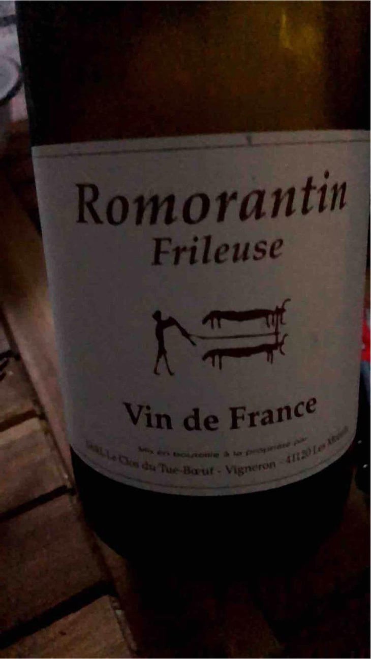 Romorantin - Clos du Tue-Bœuf - Zoé, Louise & Thierry Puzelat 