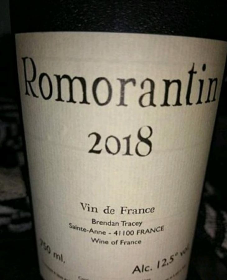 Romorantin - Domaine Le Clocher - Les Vins de Sainte Anne - Brendan & Sean Tracey 