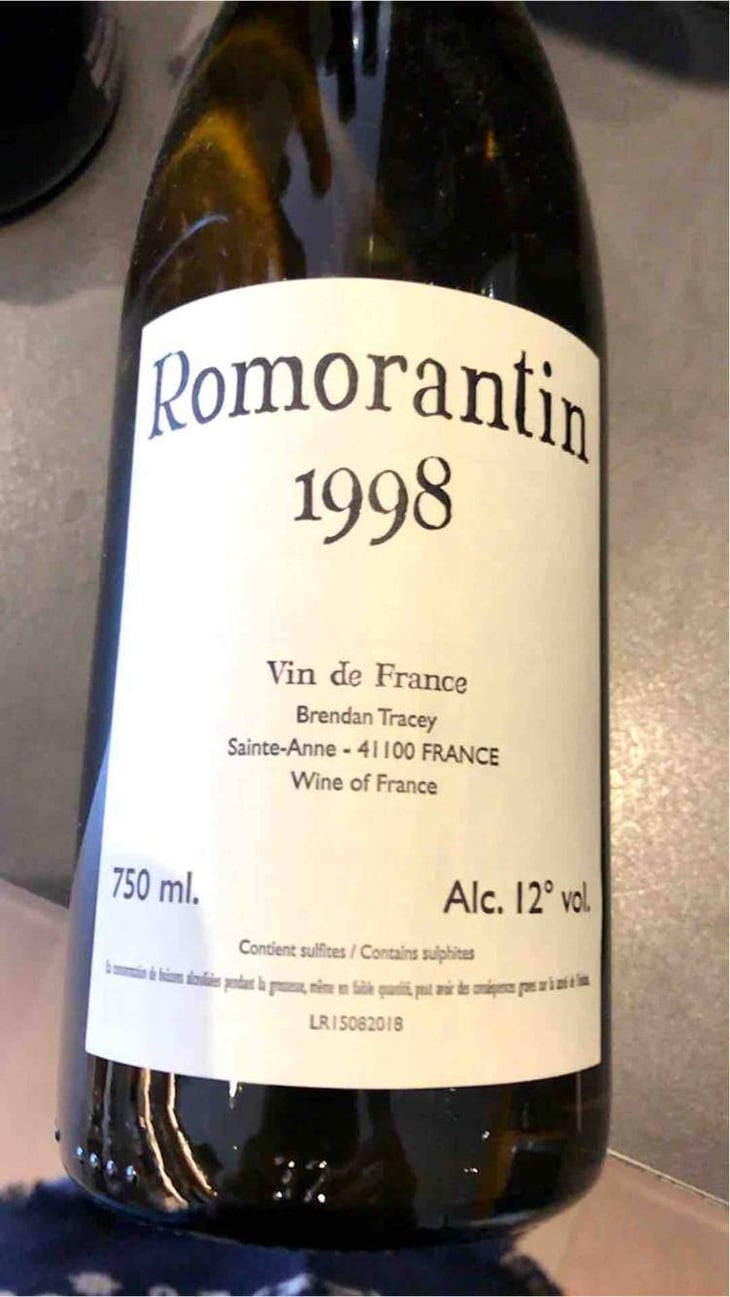 Romorantin - Domaine Le Clocher - Les Vins de Sainte Anne - Brendan & Sean Tracey 
