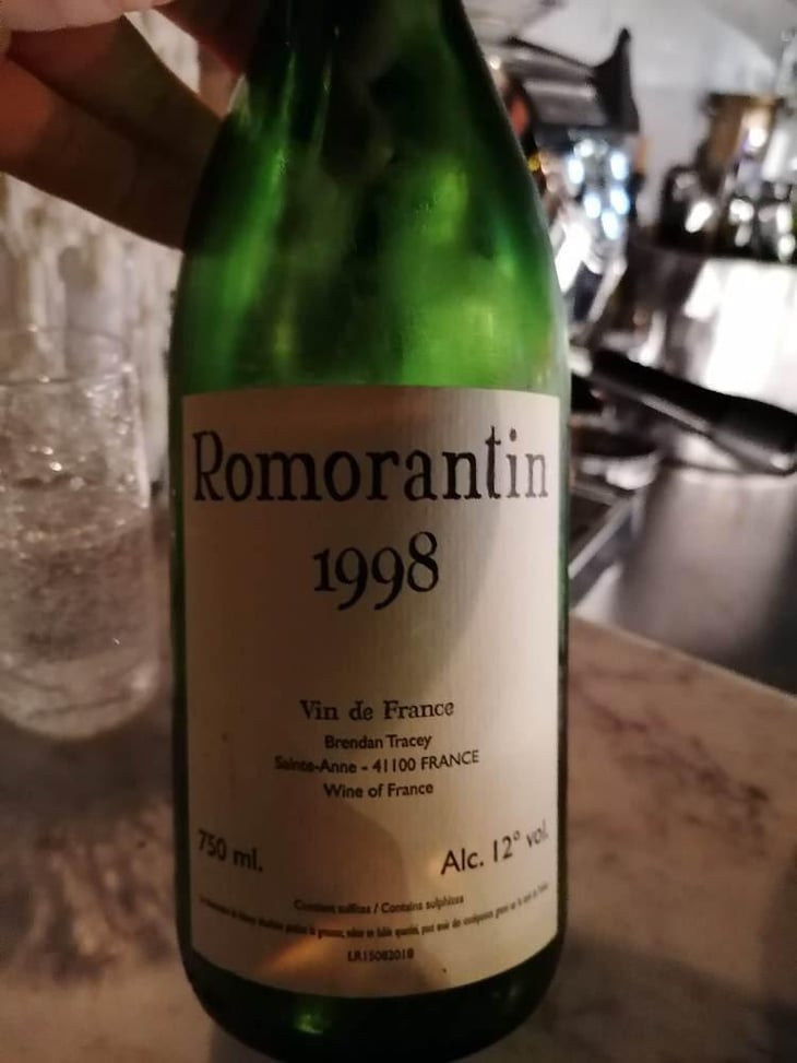 Romorantin - Domaine Le Clocher - Les Vins de Sainte Anne - Brendan & Sean Tracey 