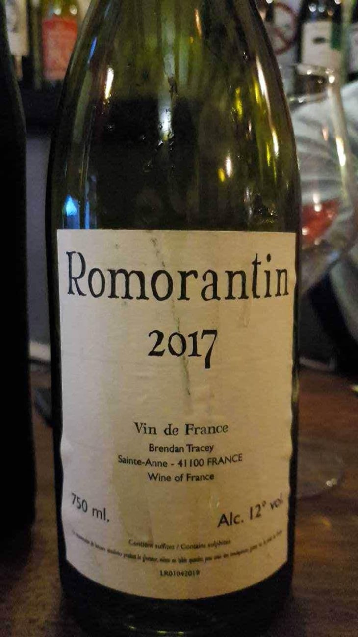 Romorantin - Domaine Le Clocher - Les Vins de Sainte Anne - Brendan & Sean Tracey 