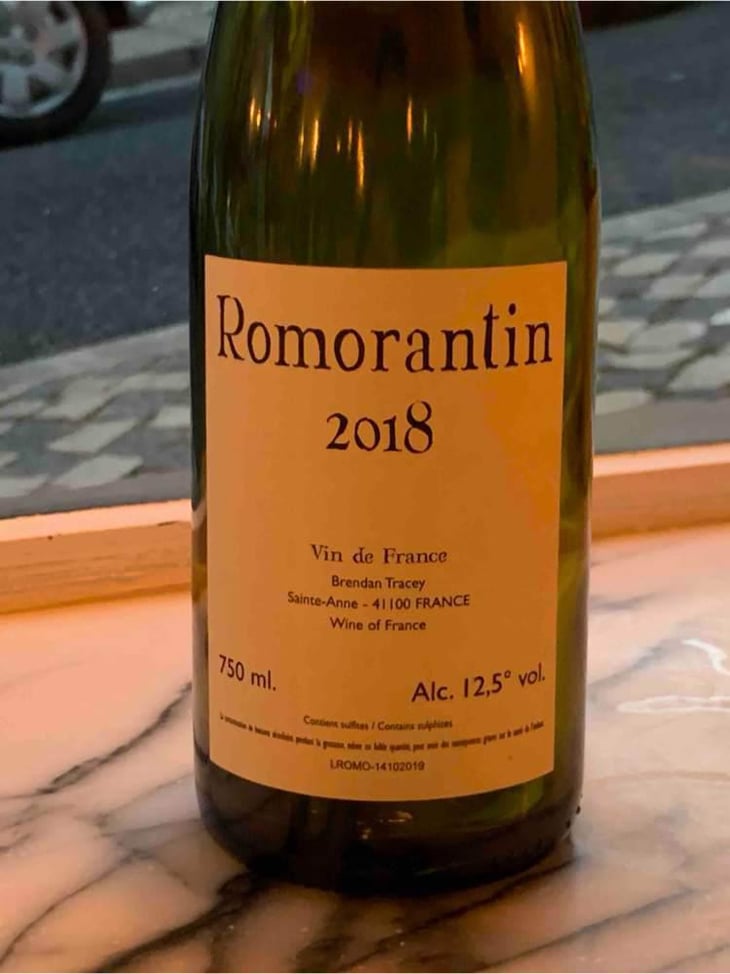Romorantin - Domaine Le Clocher - Les Vins de Sainte Anne - Brendan & Sean Tracey 