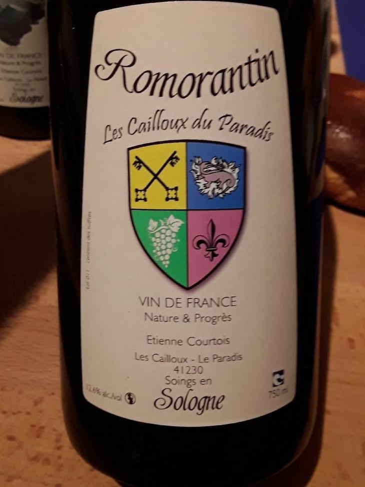 Romorantin - Les Cailloux du Paradis - Claude & Etienne Courtois 