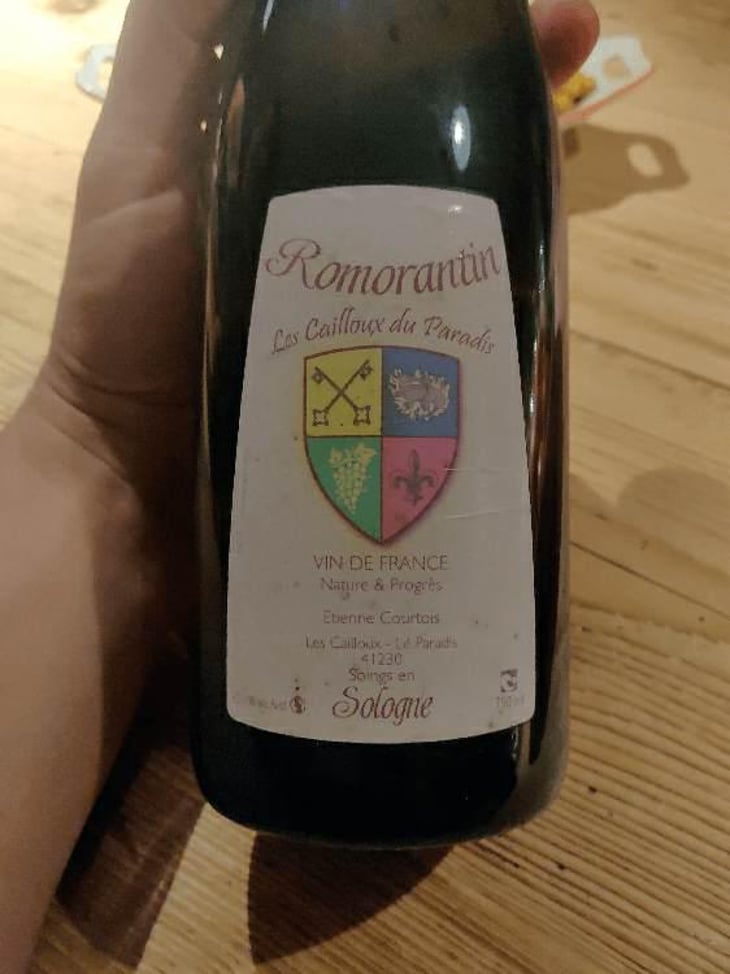 Romorantin - Les Cailloux du Paradis - Claude & Etienne Courtois 