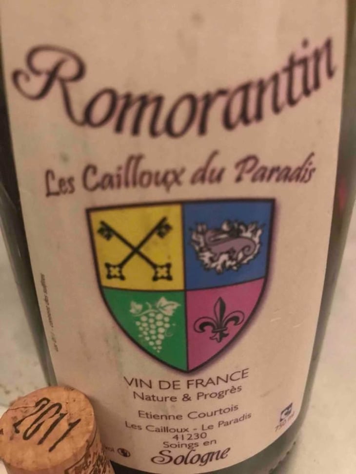 Romorantin - Les Cailloux du Paradis - Claude & Etienne Courtois 