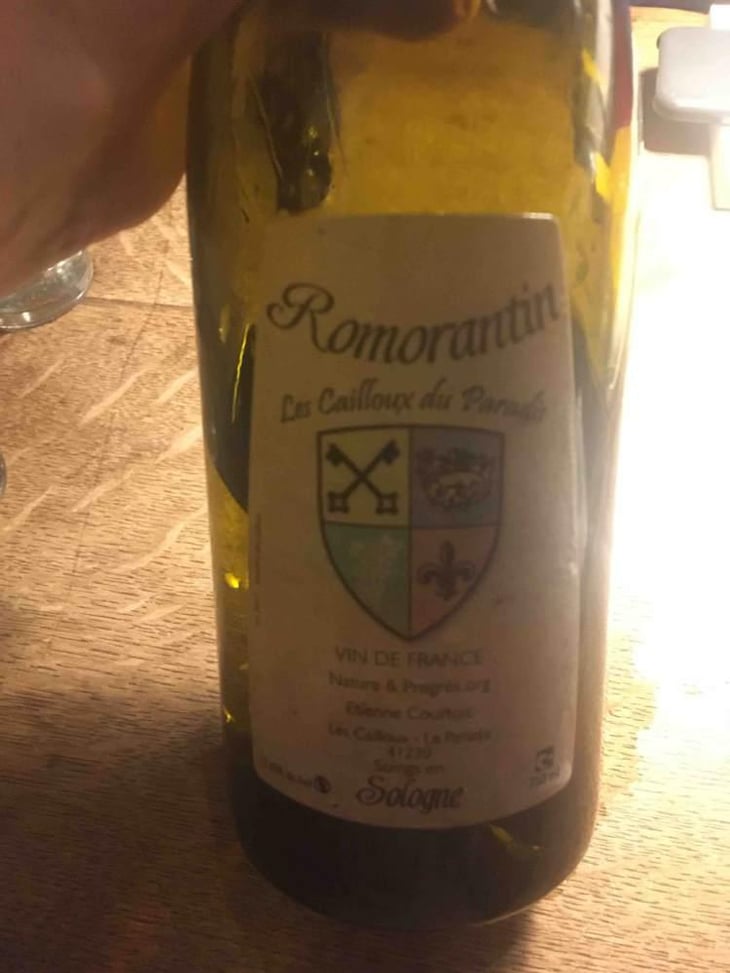 Romorantin - Les Cailloux du Paradis - Claude & Etienne Courtois 