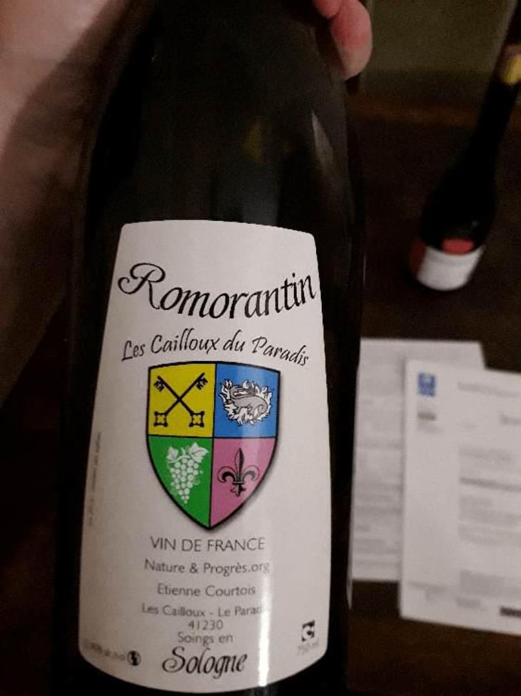 Romorantin - Les Cailloux du Paradis - Claude & Etienne Courtois 